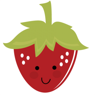 strawberries clipart large