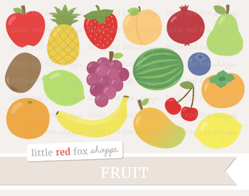 Fruit apple pear strawberry. Strawberries clipart lime