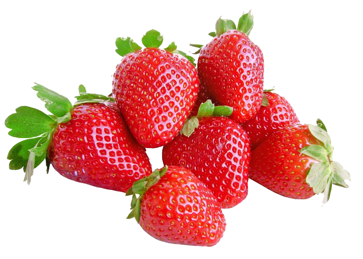 strawberries clipart pile