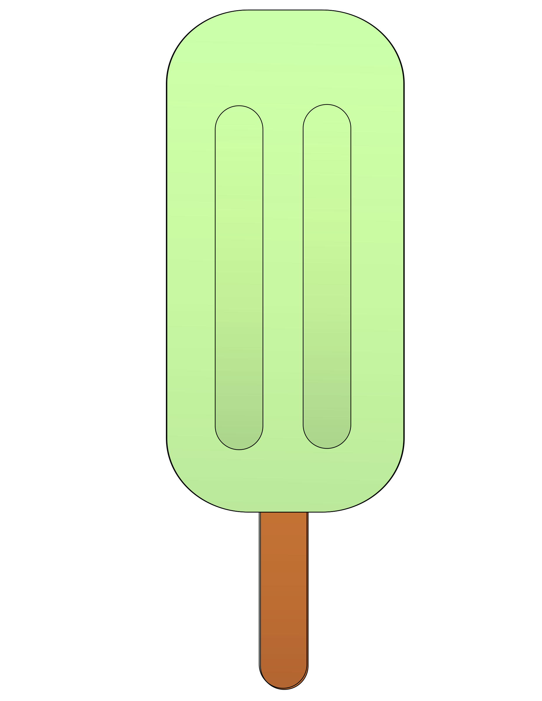 strawberries clipart popsicle
