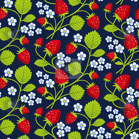 strawberries clipart repetition