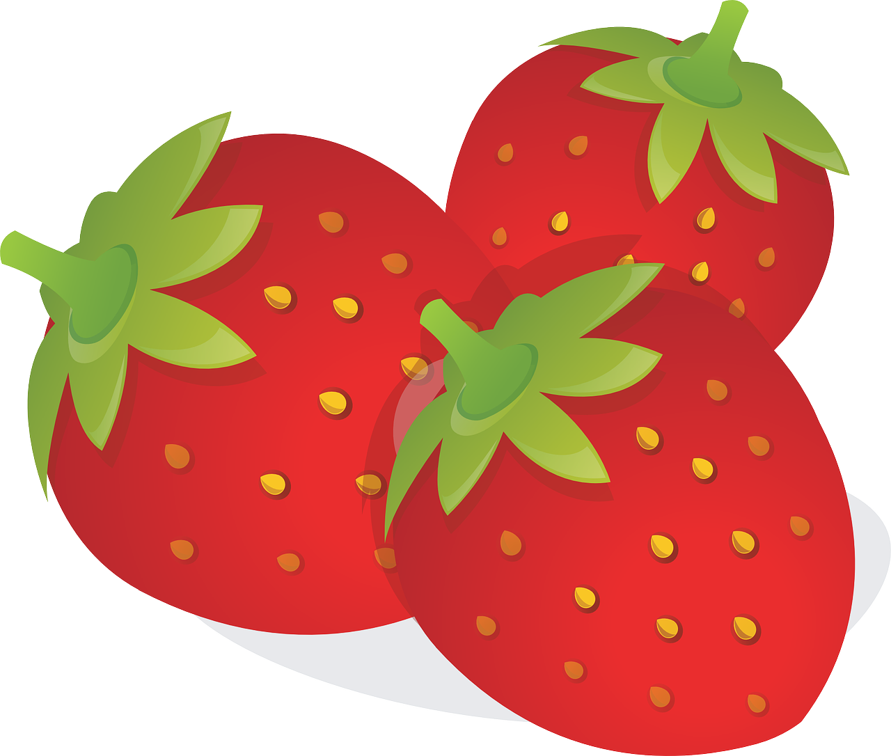 strawberries clipart ripe