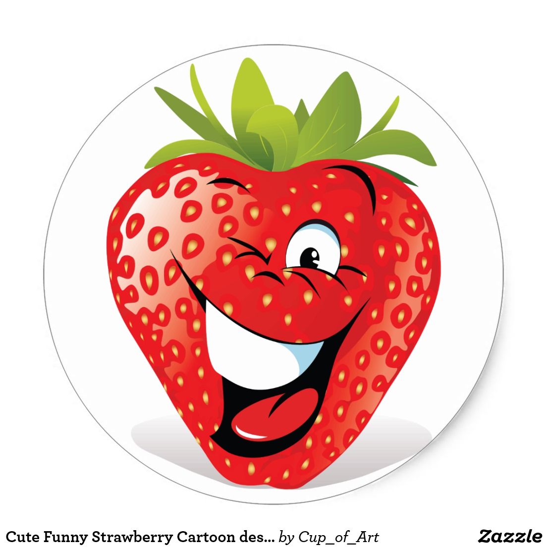 strawberries clipart round fruit