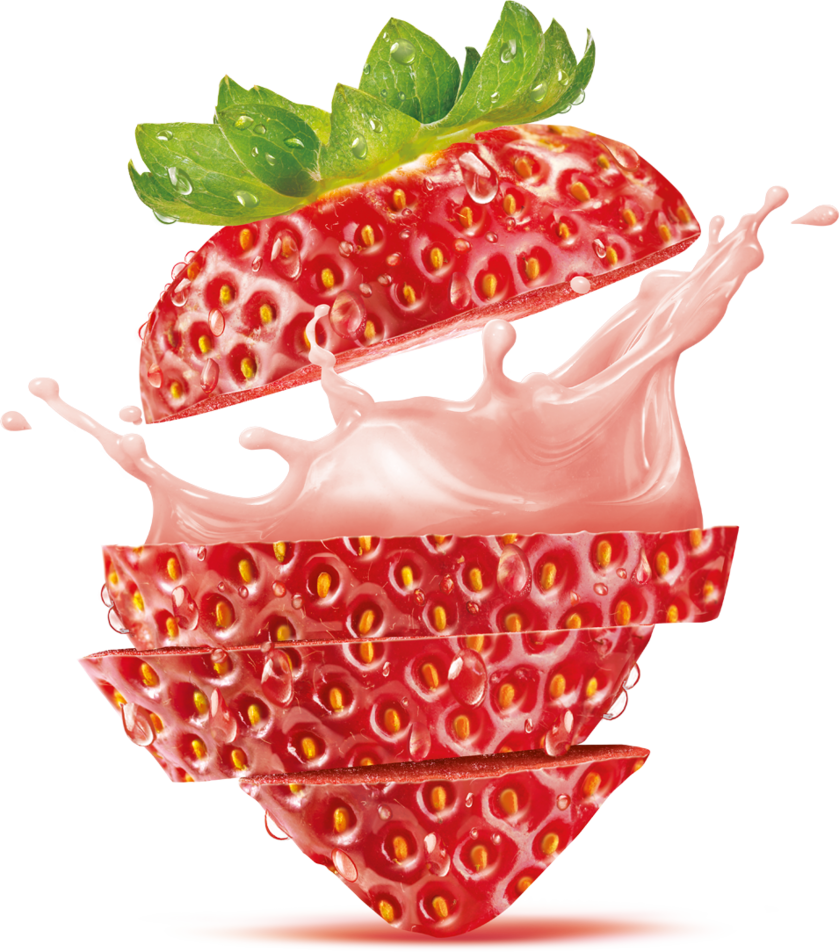 Strawberries clipart soda. Bursting strawberry by rosemoji