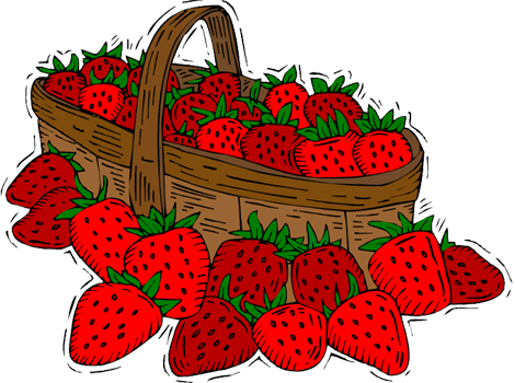 strawberries clipart strawberry festival