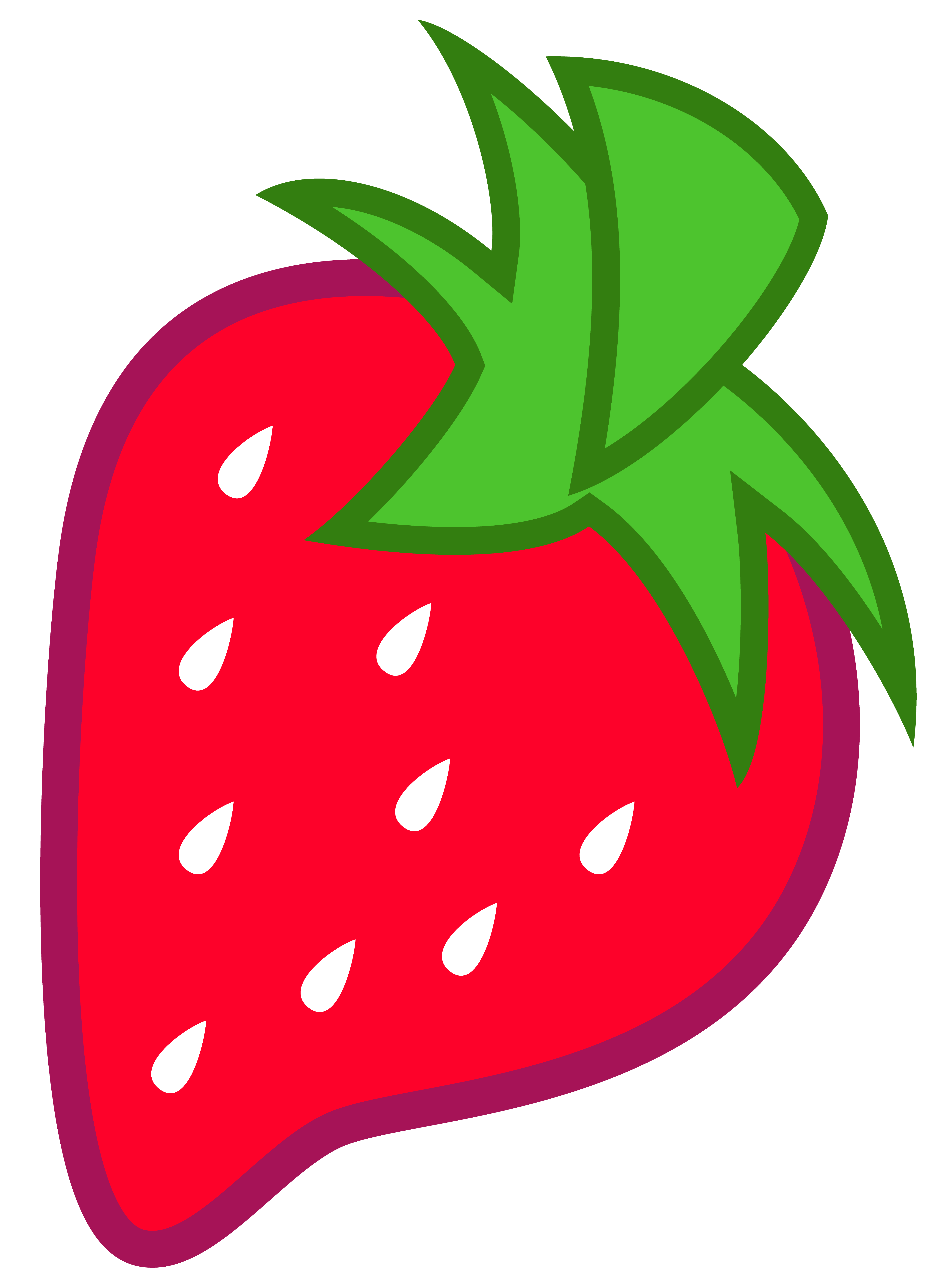 strawberries clipart vector