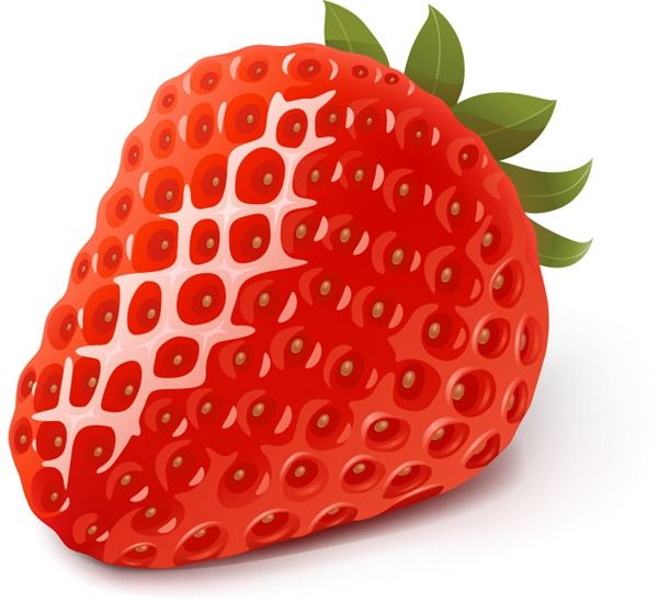 strawberries clipart vege