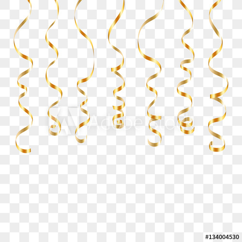 streamers clipart curl