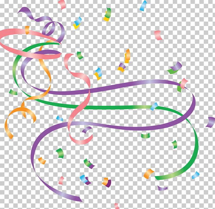 streamers clipart new year