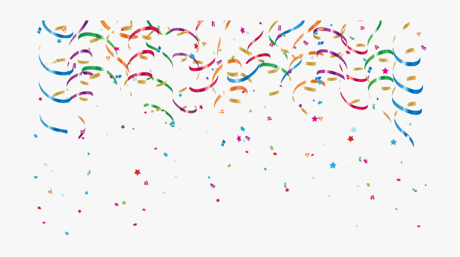 streamers clipart transparent background