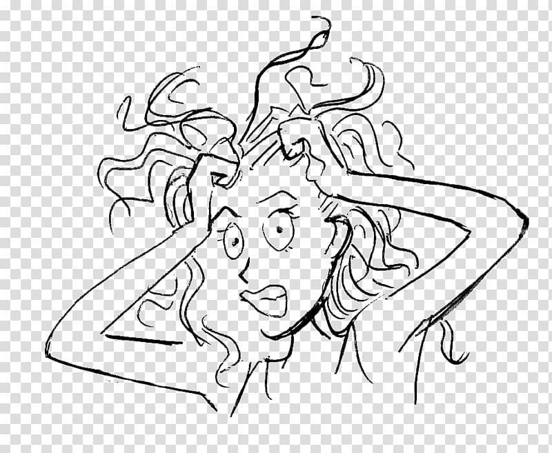 stress clipart drawing