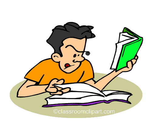 study clipart animated