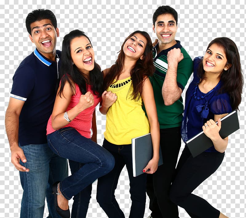 study clipart college indian students
