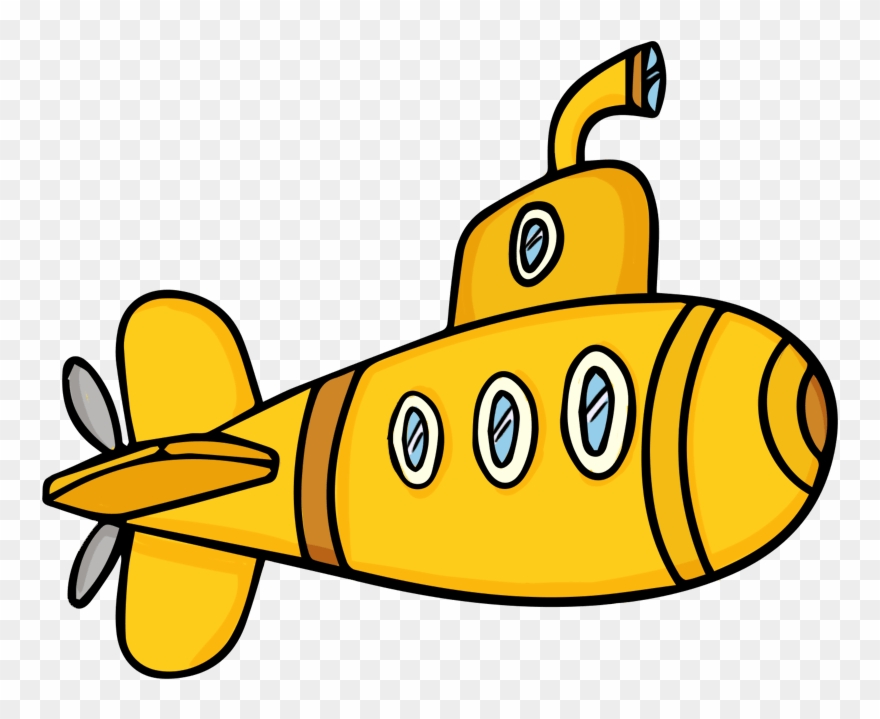 submarine clipart fishing boat