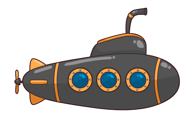 Submarine clipart grey object, Submarine grey object Transparent FREE ...