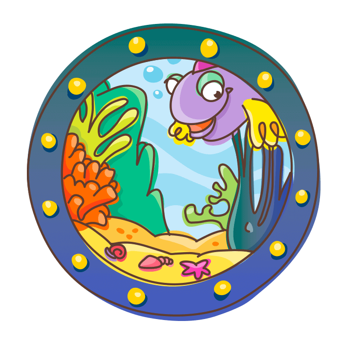 submarine clipart porthole