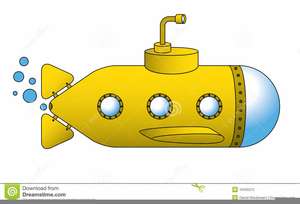 Submarine clipart sub marine. Yellow free images at