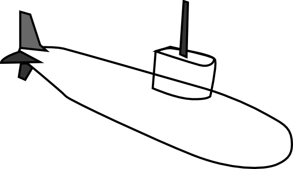 Submarine clipart submarine outline. Cartoon images pictures becuo