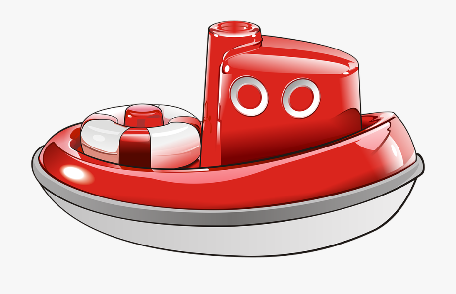 Submarine clipart toy boat. Free photo red tug