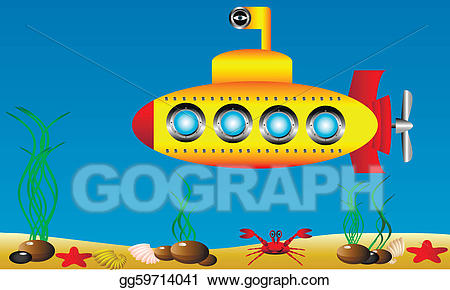 submarine clipart water clipart