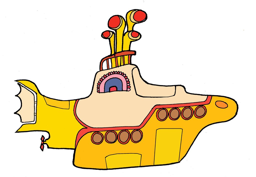 submarine clipart yellow submarine