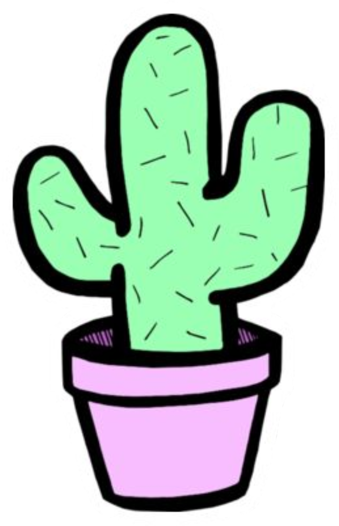 succulent clipart cute