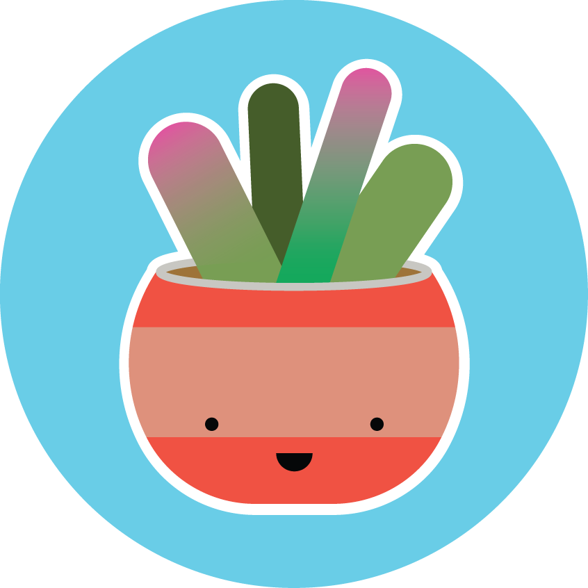 Succulent clipart potted succulent. Made a happy little