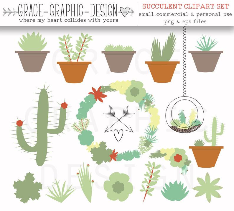 Succulent clipart small, Succulent small Transparent FREE for download