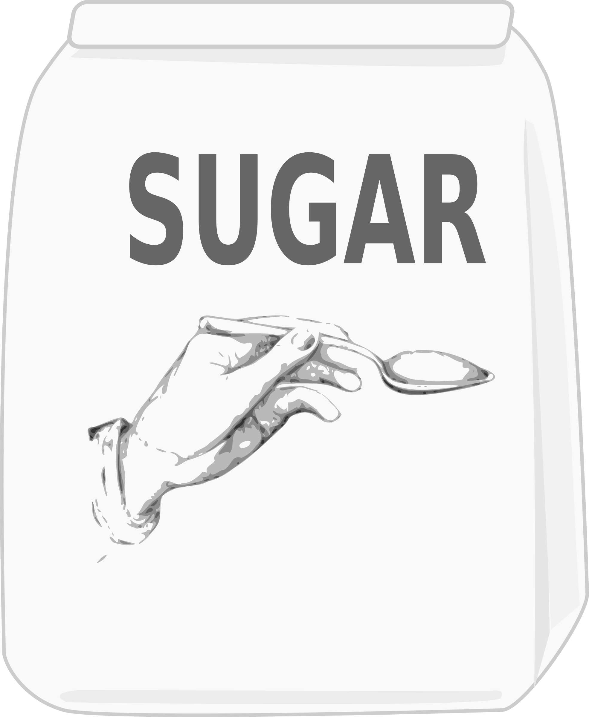 Sugar clipart. Bag of big image