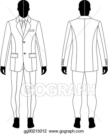 suit clipart illustration