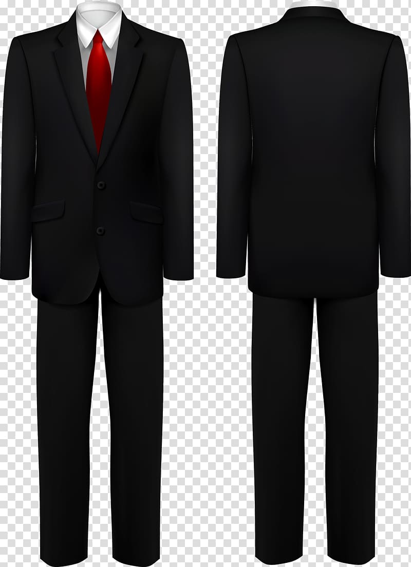 Suit clipart mens suit. Black tie tuxedo men