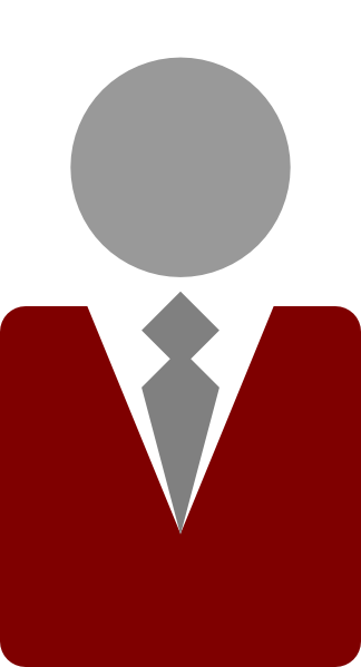suit clipart red suit