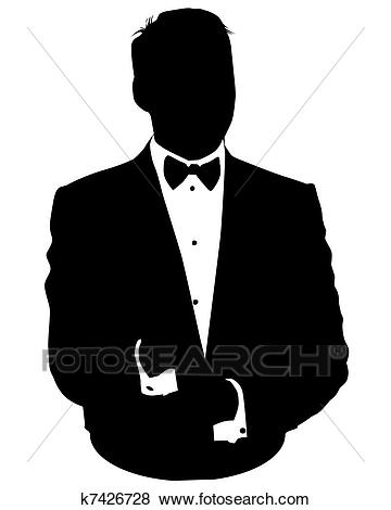 suit clipart suited man