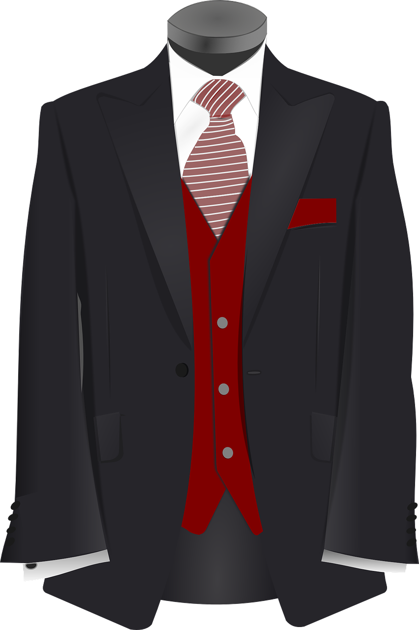 suit clipart well dressed