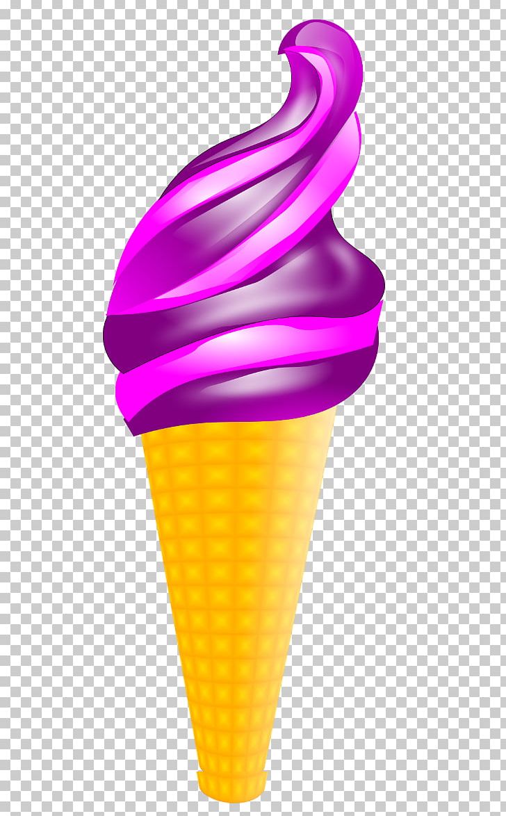 Ice cream cones gelato. Sundae clipart animated