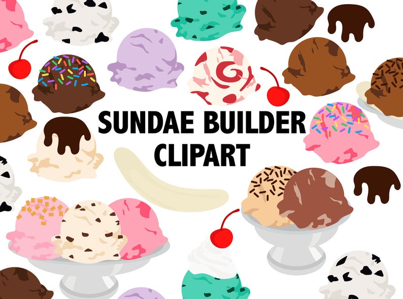 sundae clipart build your own