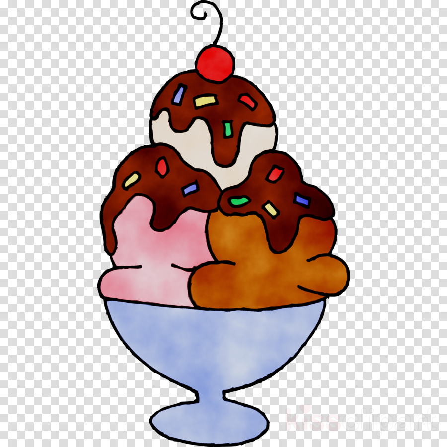 sundae clipart cartoon