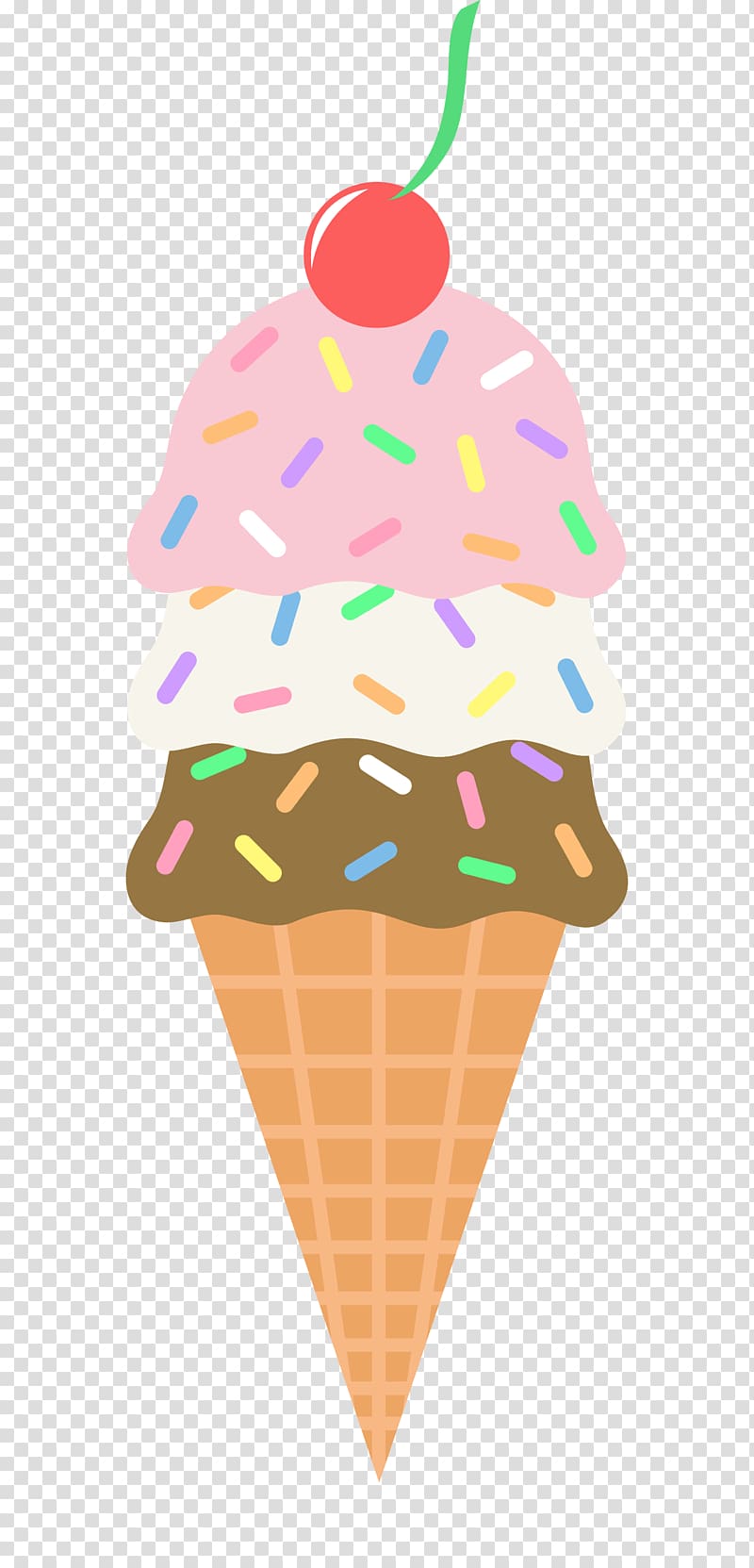 Sundae clipart soft serve. Ice cream cone neapolitan
