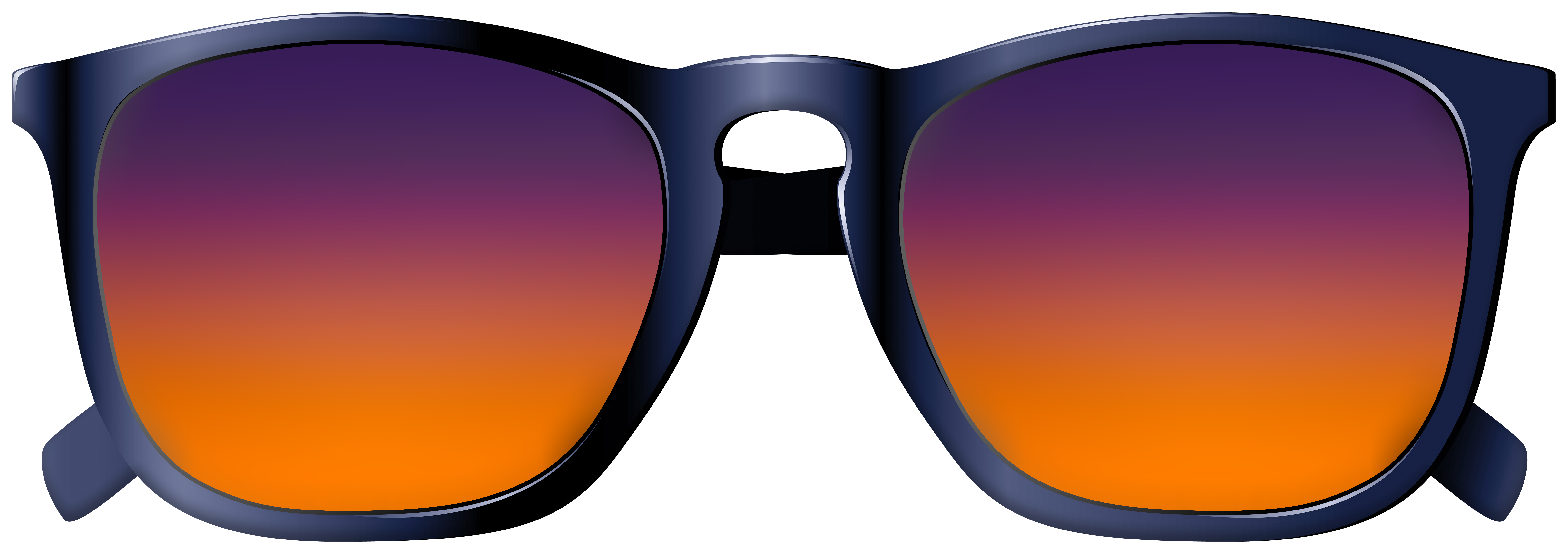 sunglasses clipart colored