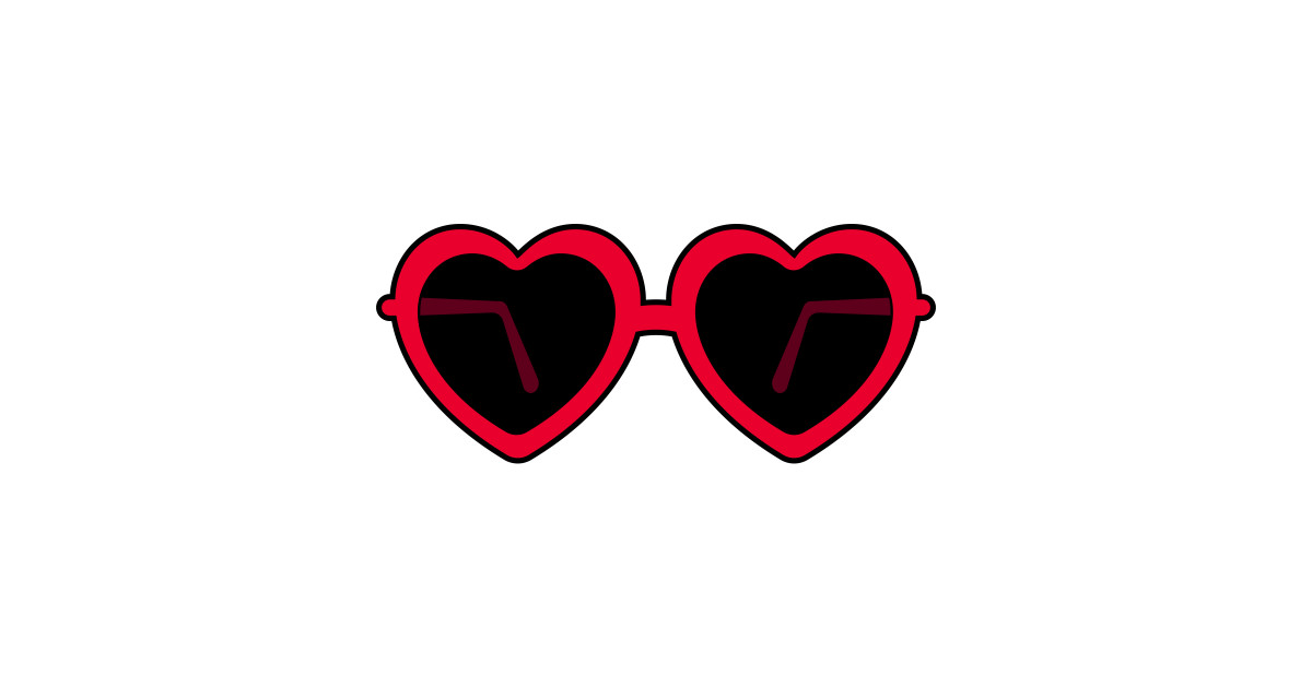 Sunglasses clipart heart shaped sunglasses. By isabelledesign 