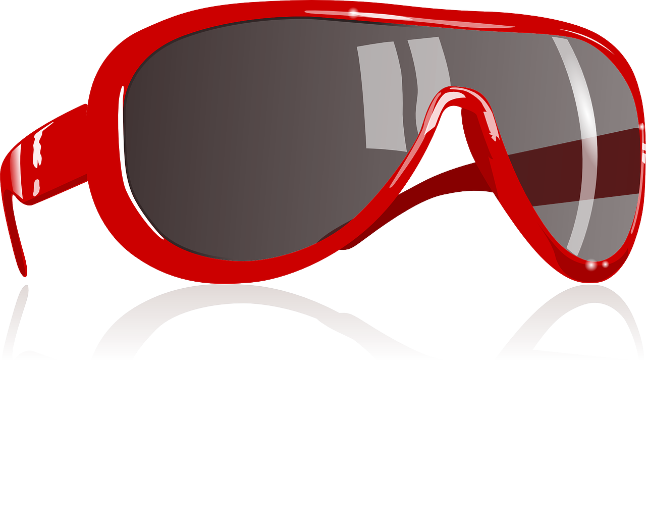 sunglasses clipart red white blue