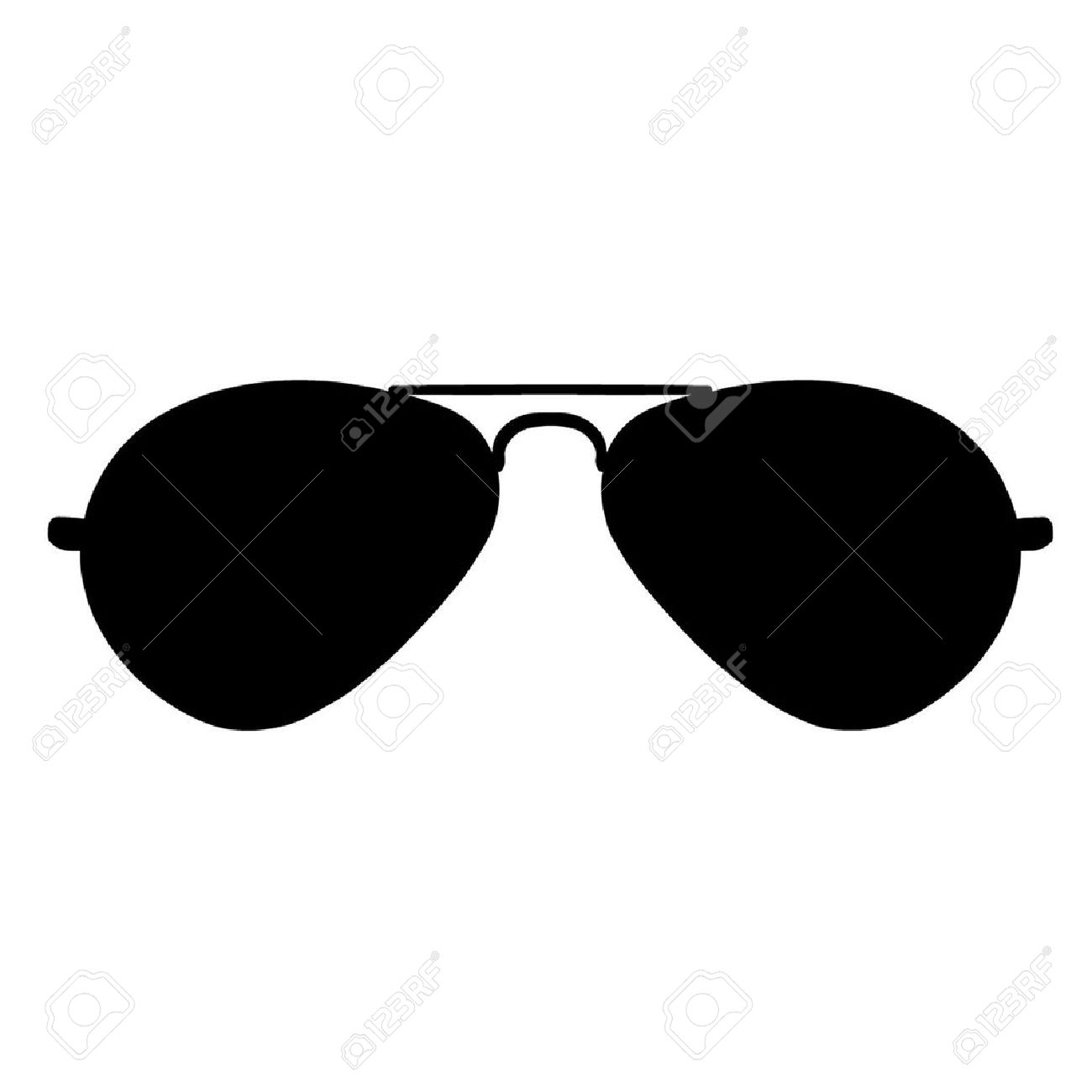 sunny clipart aviator sunglasses
