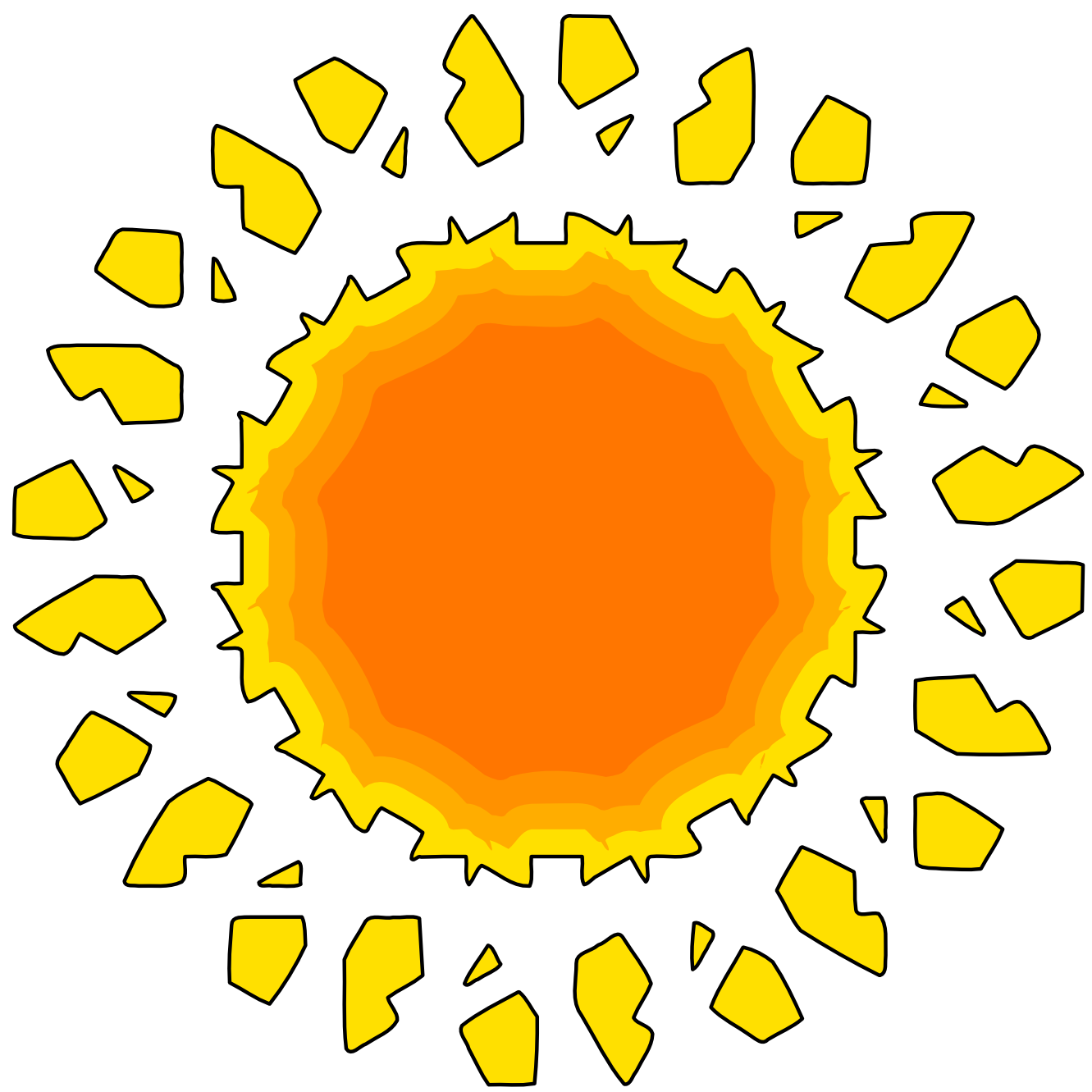 Sun jokingart com sunshine. Sunny clipart field background