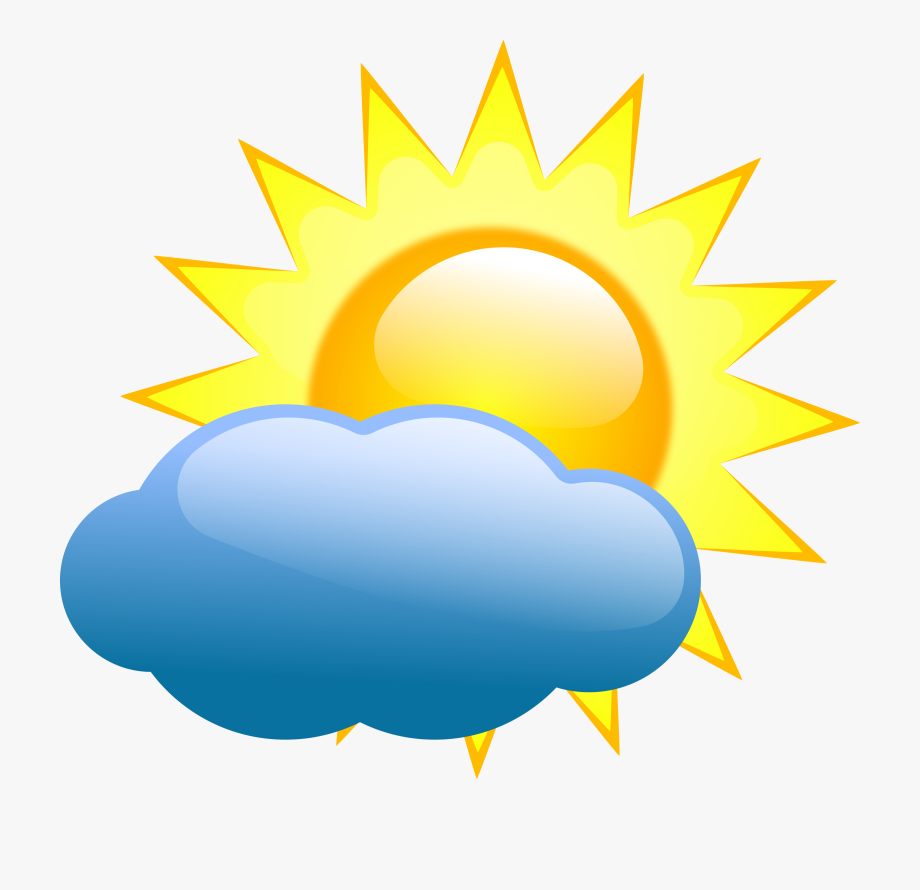 sunny clipart fine weather