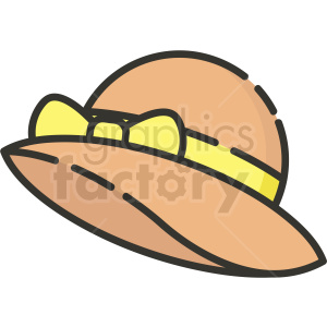 sunny clipart hat