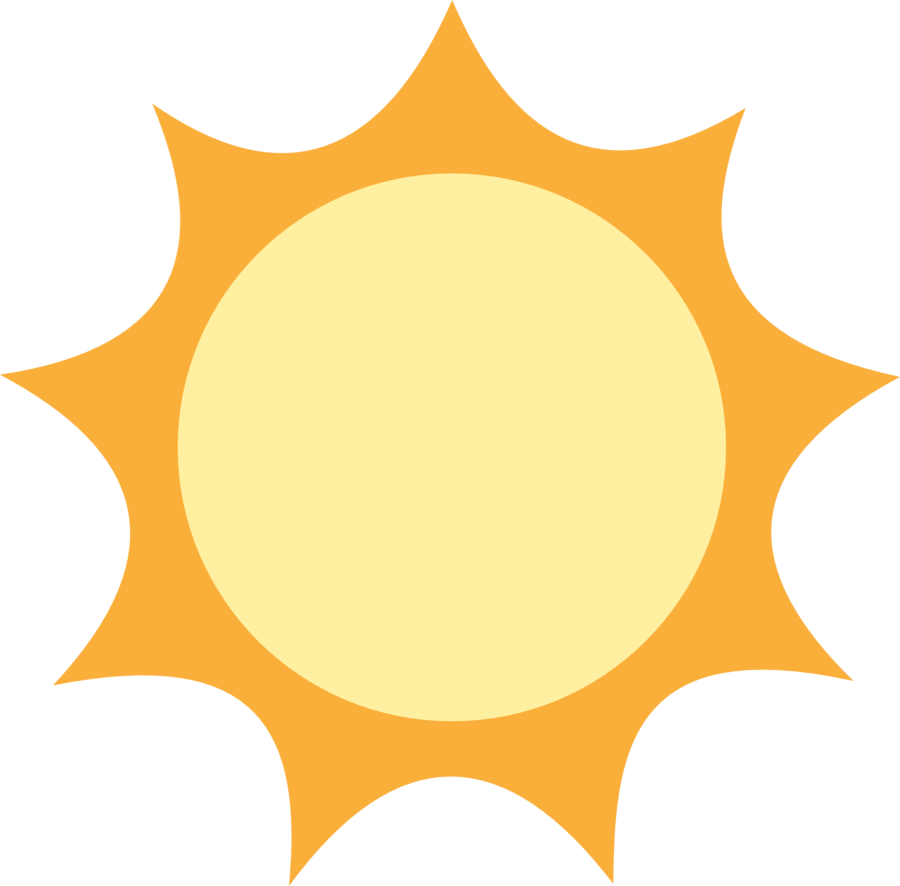 sunny clipart sol