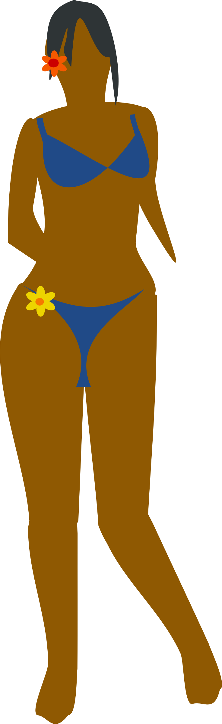sunny clipart woman
