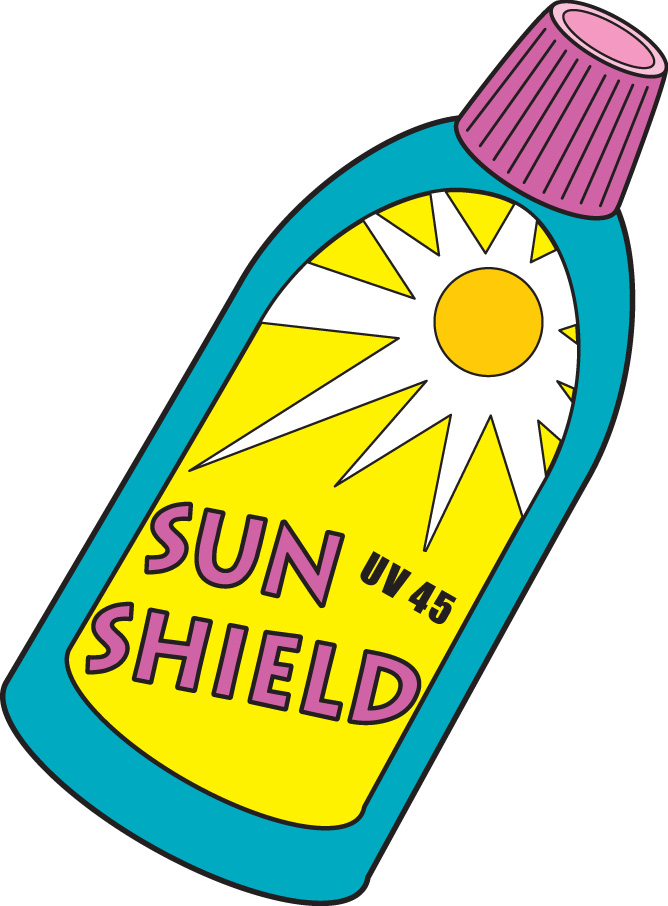 Sunscreen clipart. Panda free images sunscreenclipart