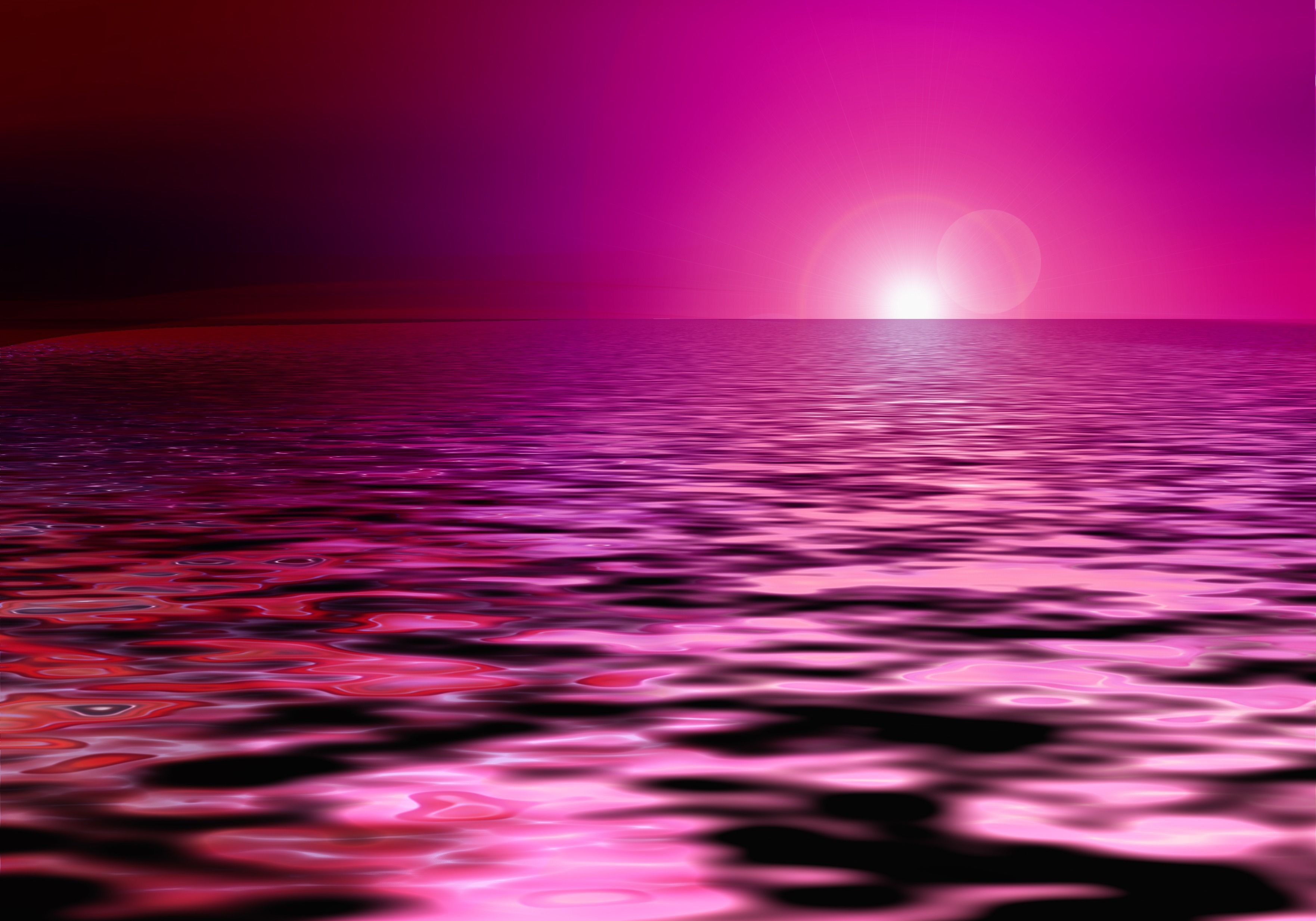 Cliparts zone . Sunset clipart pink sunset