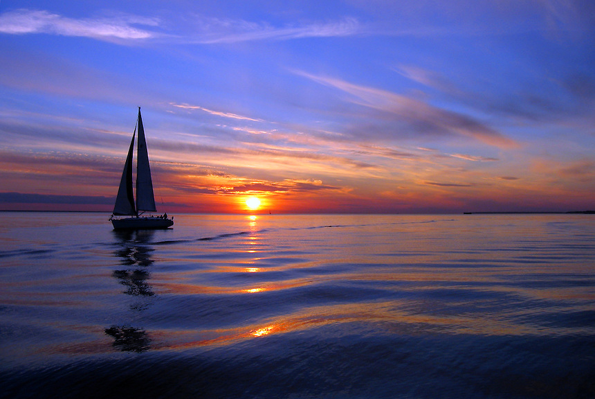 sunset clipart sailboat sunset